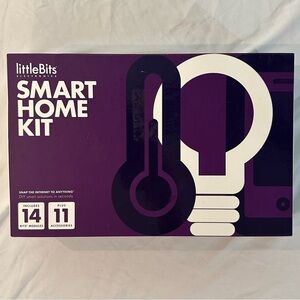 LittleBits Smart Home Kit 14 Bits Modules Magnets DIY IFTTT Ready Smart Solution